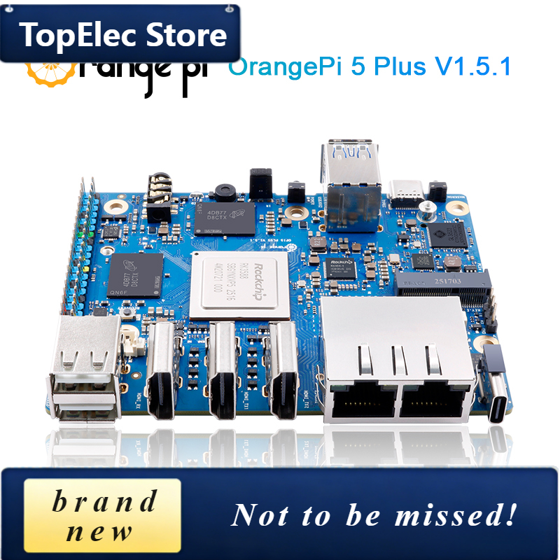 Rk3588 Mini Pc Board - Мини-ПК TopElec Orange Pi5 Plus 16